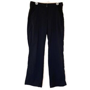 Lopez Women's Golf Trousers Black Pants Straight Leg Size 12